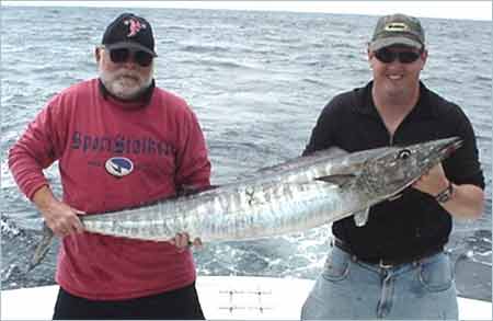 Fishing for Wahoo in Myrtle Beach South Carolina